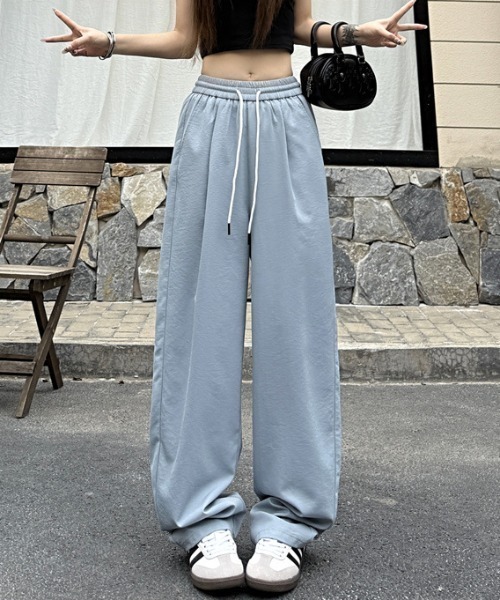 gossip!ロサンゼルス(ゴシップロサンゼルス)の「ドロストイージーパンツ(その他パンツ・レディース・ライトブルー/オフホワイト/ピンク・M/L)」の15枚目の写真