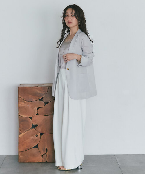 5/17まで出品　新品タグ付き☆完売品！ラブティックボンボン　メッシュジャケット メッシュジャケットコーデ♡ - La boutique BonBon(ラブティック