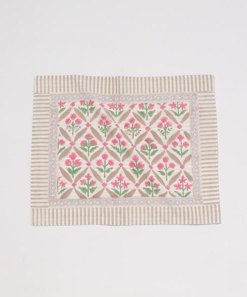 GEORGE'S(ジョージズ)の「ブロックプリント ランチョンマット(ランチョンマット/テーブルウェア・レディース・ホワイト系その他/ホワイト/その他3/その他2/その他1・FREE)」の11枚目の写真