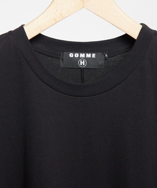 GOMME HOMME(ゴムオム)の「30/-天竺 コクーン半袖T(Tシャツ/カットソー・メンズ・チャコールグレー/ブラック/トップグレー・MEDIUM)」の13枚目の写真