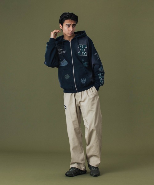 XLARGE（エクストララージ）の「EASY WORK PANTS（その他パンツ・メンズ・ベージュ/ブラック/オリーブ・S/M/L/XL）」の9枚目の写真
