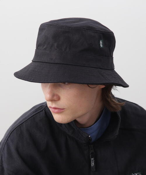 MANASTASH（マナスタッシュ）の「MANASTASH/マナスタッシュ　CHILLIWACK BUCKET/チリワックバケット（ハット・メンズ・ブラック/ナチュラル・F）」の5枚目の写真