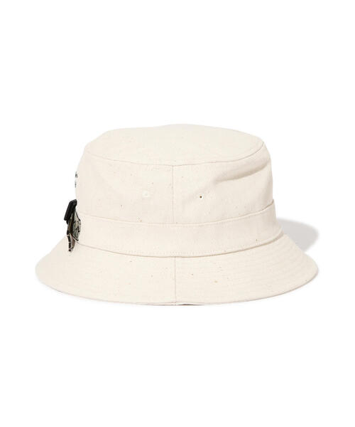 MANASTASH（マナスタッシュ）の「MANASTASH/マナスタッシュ　CHILLIWACK BUCKET/チリワックバケット（ハット・メンズ・ブラック/ナチュラル・F）」の8枚目の写真
