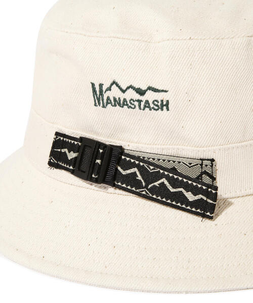 MANASTASH（マナスタッシュ）の「MANASTASH/マナスタッシュ　CHILLIWACK BUCKET/チリワックバケット（ハット・メンズ・ブラック/ナチュラル・F）」の12枚目の写真