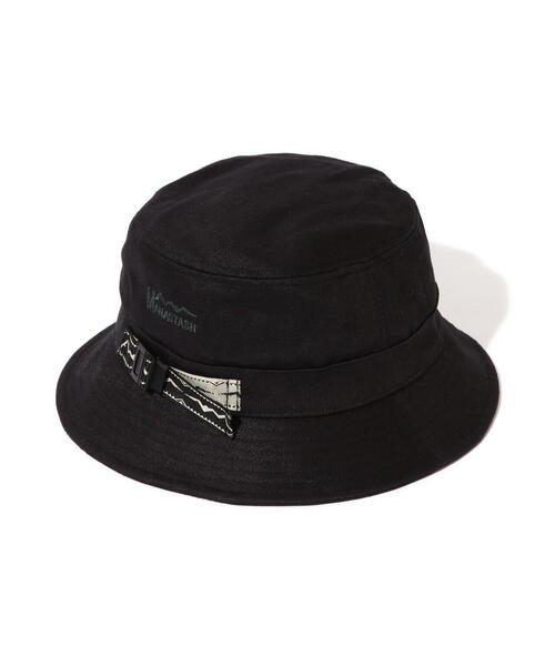 MANASTASH（マナスタッシュ）の「MANASTASH/マナスタッシュ　CHILLIWACK BUCKET/チリワックバケット（ハット・メンズ・ブラック/ナチュラル・F）」の4枚目の写真