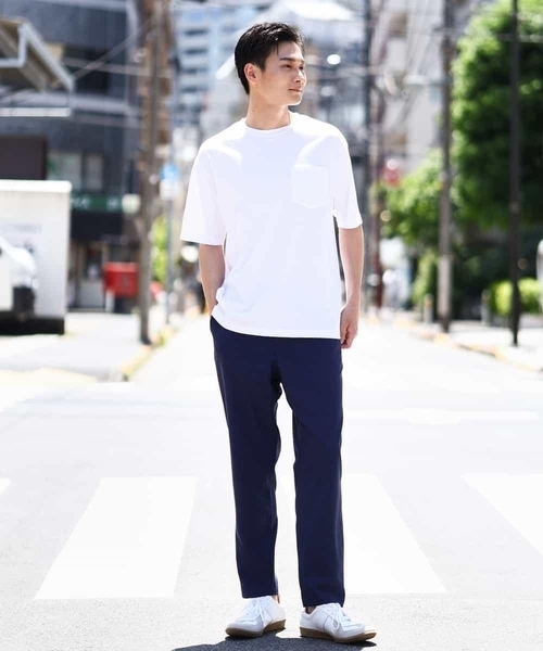 a.v.v（アーヴェヴェ）の「【接触冷感】セミルーズパンツ アンクル丈（セットアップ可）リライトシリーズ3（その他パンツ・メンズ・ブルー/チャコールグレー/モカ・48/46/50/44）」の21枚目の写真