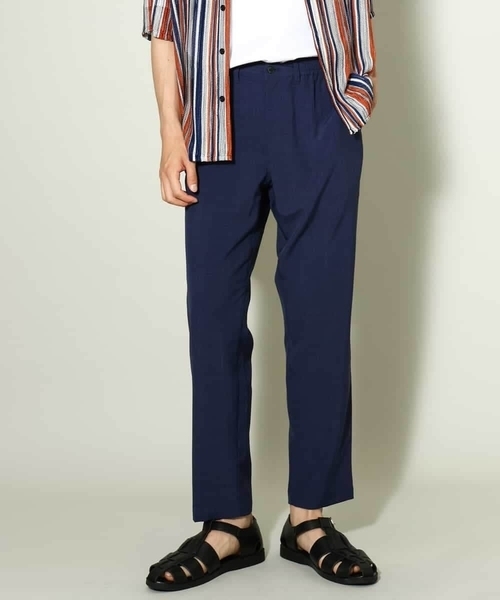 a.v.v（アーヴェヴェ）の「【接触冷感】セミルーズパンツ アンクル丈（セットアップ可）リライトシリーズ3（その他パンツ・メンズ・ブルー/チャコールグレー/モカ・48/46/50/44）」の5枚目の写真