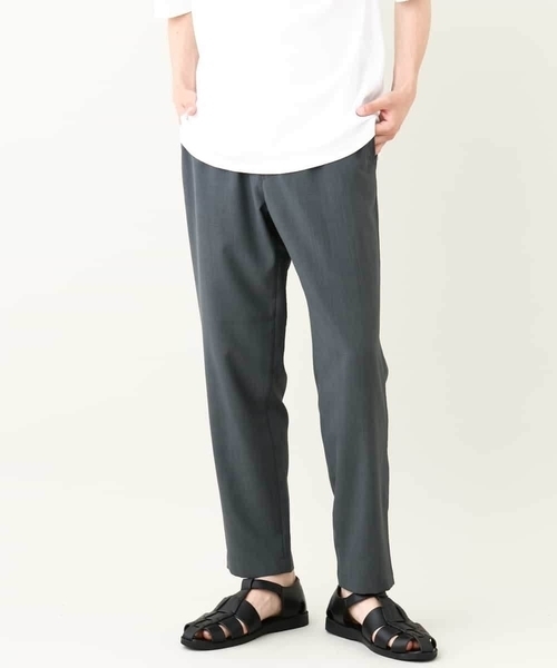 a.v.v（アーヴェヴェ）の「【接触冷感】セミルーズパンツ アンクル丈（セットアップ可）リライトシリーズ3（その他パンツ・メンズ・ブルー/チャコールグレー/モカ・48/46/50/44）」の6枚目の写真