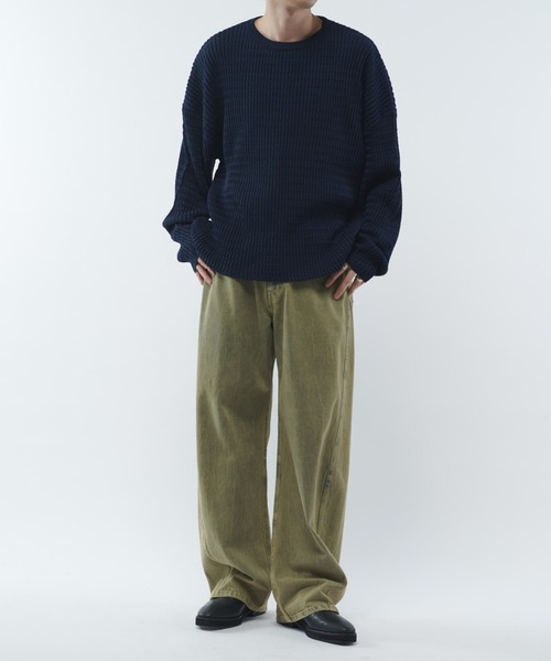 Lui's（ルイス）の「WAVE PO（Tシャツ/カットソー・メンズ・ライトグレー/ネイビー/ブラック・FREE）」の22枚目の写真