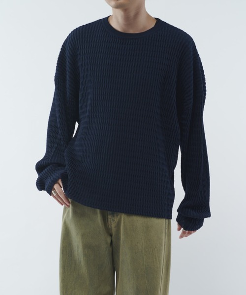 Lui's（ルイス）の「WAVE PO（Tシャツ/カットソー・メンズ・ライトグレー/ネイビー/ブラック・FREE）」の20枚目の写真