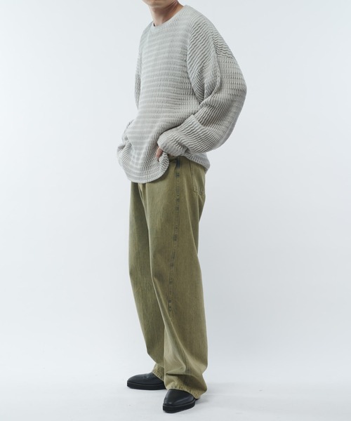 Lui's（ルイス）の「WAVE PO（Tシャツ/カットソー・メンズ・ライトグレー/ネイビー/ブラック・FREE）」の18枚目の写真