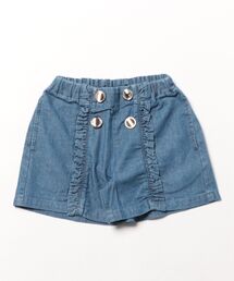 maarook | デニムフリルキュロット(デニムパンツ)