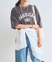 un dix cors | 《綿100％・大人カジュアル》シルケット風ロゴTee(Tシャツ/カットソー)