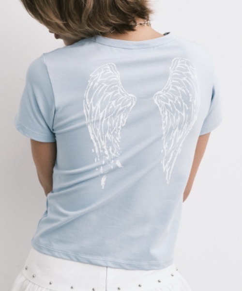 A'GEM/9 × .kom 『MIDNIGHT MOVE/ミッドナイトムーブ』 ANGEL T-SHIRT