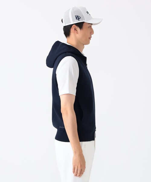 BEAMS GOLF（ビームスゴルフ）の「〈MEN〉PURPLE LABEL / シャドーアーガイル ベスト（ベスト・メンズ・ホワイト/ネイビー・XL/L/M/S）」の7枚目の写真
