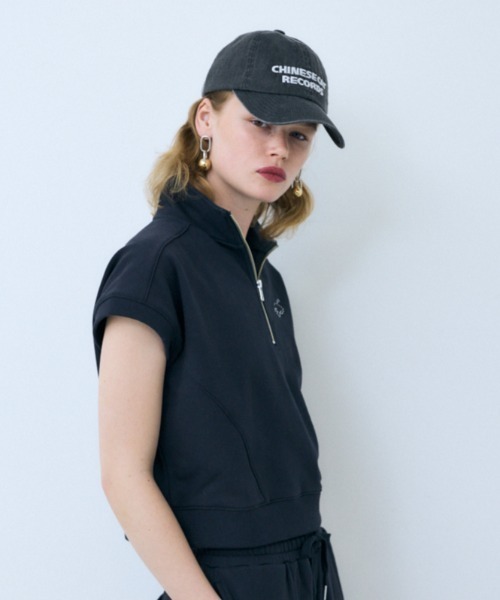 THROW by SLY（スローバイスライ）の「THROW MAYU KAKIHATA CAP キャップ（キャップ・レディース・バーガンディー/ブラック・FREE）」の22枚目の写真