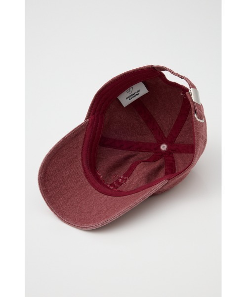 THROW by SLY（スローバイスライ）の「THROW MAYU KAKIHATA CAP キャップ（キャップ・レディース・バーガンディー/ブラック・FREE）」の13枚目の写真