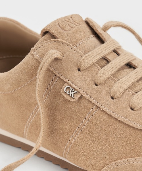 ★CHARLES&KEITH Jace Leather Sneakers スニーカー/送料込 Jace ジェイス スニーカー（スニーカー）｜CHARLES & KEITH