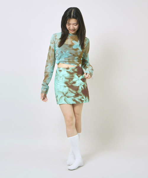 PISCESS / Flower Tube Top Skirt Set水着セット PISCESS / Flower Tube Top Skirt Set水着セット セール】PISCESS