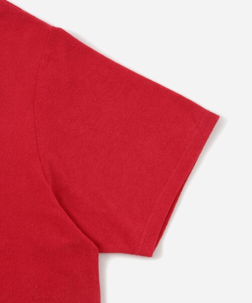 Saturdays NYC（サタデーズ ニューヨークシティ ）の「Jake Pile SS Polo（ポロシャツ・メンズ・レッド/ネイビー/ベージュ・S/XL/L/M）」の6枚目の写真