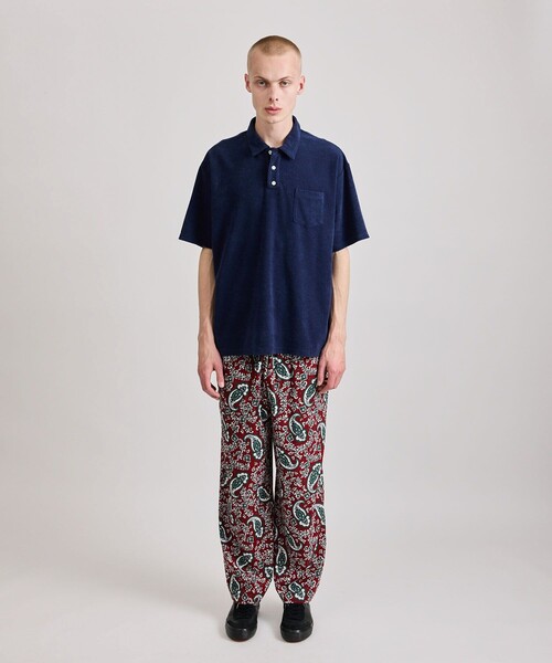 Saturdays NYC（サタデーズ ニューヨークシティ ）の「Jake Pile SS Polo（ポロシャツ・メンズ・レッド/ネイビー/ベージュ・S/XL/L/M）」の20枚目の写真