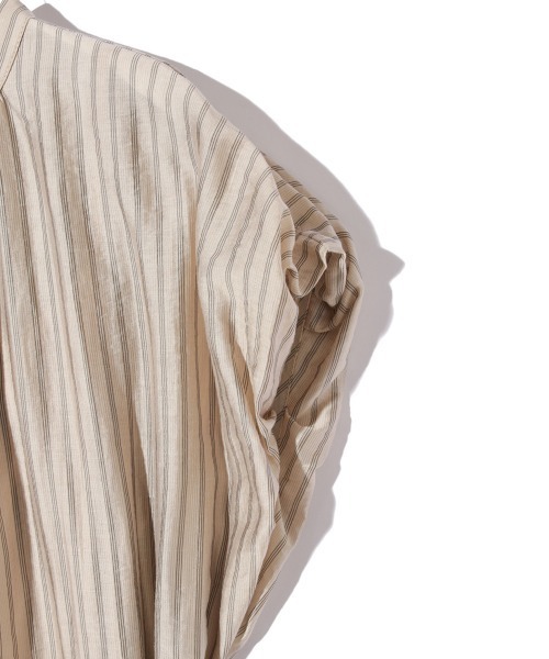 ketty（ケティ）の「シアードビーストライプワンピース≪洗濯機で洗える≫（ワンピース・レディース・ホワイト系その他/ベージュ系その他/ブルー系その他・M）」の15枚目の写真