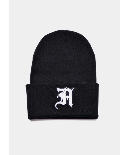 APPLEBUM（アップルバム）の「“A” Knit Cap（ニットキャップ/ビーニー・メンズ・レッド/ブルー/ブラック・FREE）」の2枚目の写真