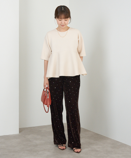 Debussyペプラムプルオーバー（ニット/セーター）｜IENA（イエナ）の