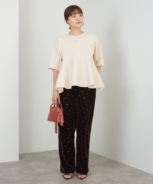 Debussyペプラムプルオーバー（ニット/セーター）｜IENA（イエナ