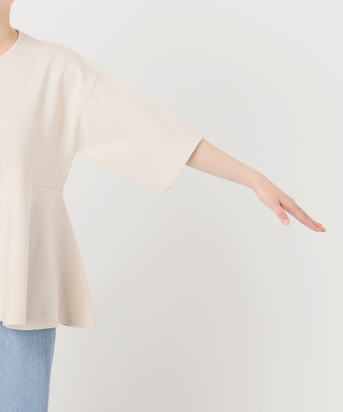 Debussyペプラムプルオーバー（ニット/セーター）｜IENA（イエナ）の