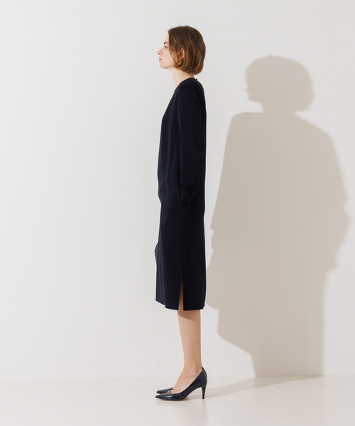 DESIGNWORKS(デザインワークス)の「バックレースワンピース(ワンピース・レディース・サックスブルー・38)」の6枚目の写真