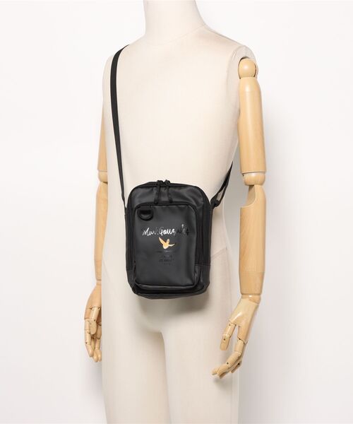 Mark Gonzales(マーク・ゴンザレス)の「【Mark Gonzales】マークゴンザレス タテミニショルダー 3L(ショルダーバッグ・メンズ・ブラック/ホワイト・FREE)」の7枚目の写真