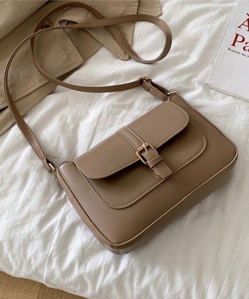 Beststore（ベストストア）の「斜めがけ ショルダーバッグ レディース（ショルダーバッグ・レディース・ベージュ/ブラウン/キャメル/ブラック・FREE）」の7枚目の写真