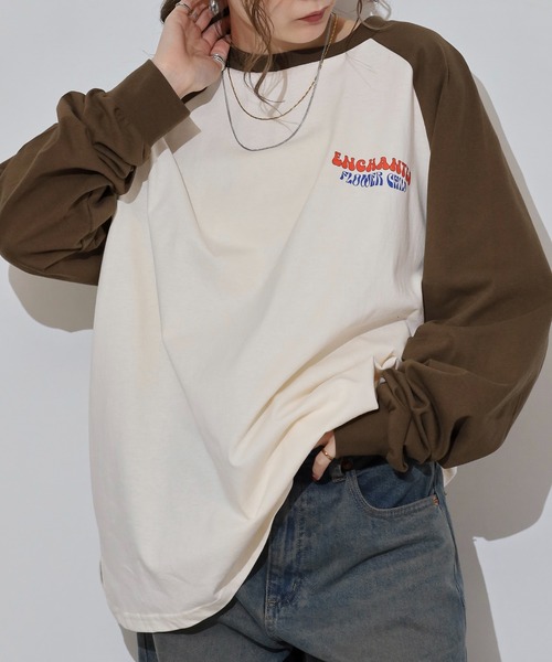 FUNALIVE(ファンアライブ)の「ヴィンテージプリントラグランロンTEE(Tシャツ/カットソー・メンズ・ブラック/ホワイト/ベージュ・S/M/L)」の21枚目の写真
