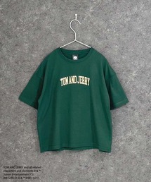 TOM&JERRY（トムアンドジェリー）の「TOM&JERRY　トム＆ジェリー　バックプリント　オーバーサイズ　半袖　Tシャツ（Tシャツ/カットソー）」