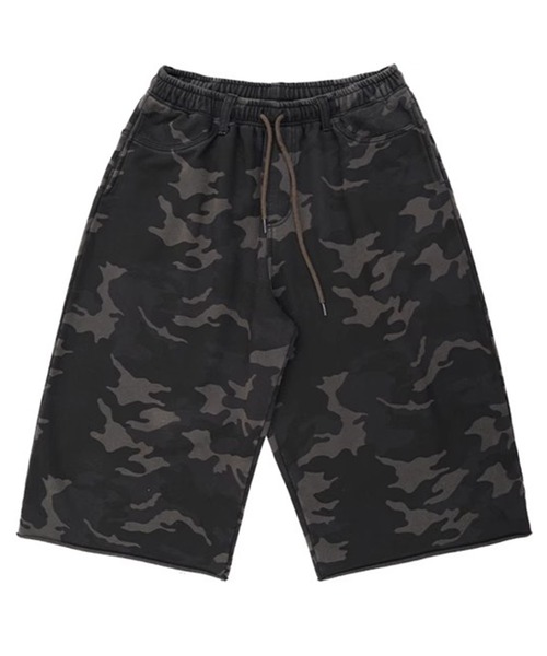 MASONPRINCE(メイソンプリンス)の「ルーズフィット ウォッシュ加工 カモフラ柄 クロップド スウェットパンツ DK3220【MASONPRINCE】(スウェットパンツ・メンズ・ライトグレー/ダークグレー・L/M/S)」の12枚目の写真
