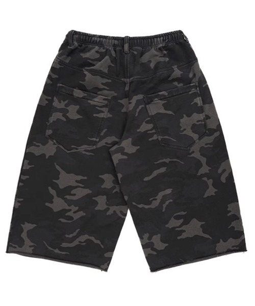 MASONPRINCE(メイソンプリンス)の「ルーズフィット ウォッシュ加工 カモフラ柄 クロップド スウェットパンツ DK3220【MASONPRINCE】(スウェットパンツ・メンズ・ライトグレー/ダークグレー・L/M/S)」の13枚目の写真
