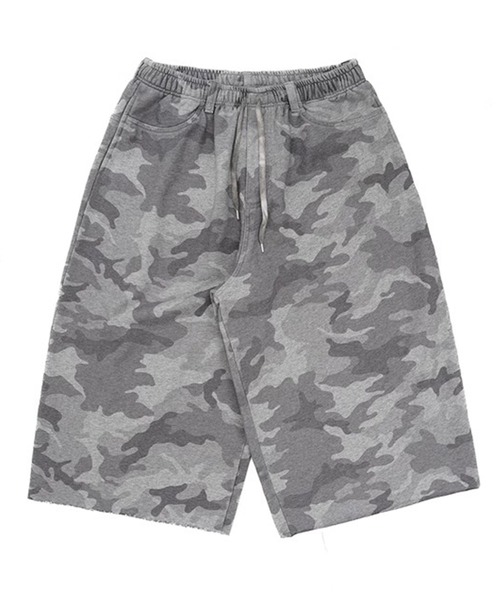 MASONPRINCE(メイソンプリンス)の「ルーズフィット ウォッシュ加工 カモフラ柄 クロップド スウェットパンツ DK3220【MASONPRINCE】(スウェットパンツ・メンズ・ライトグレー/ダークグレー・L/M/S)」の14枚目の写真