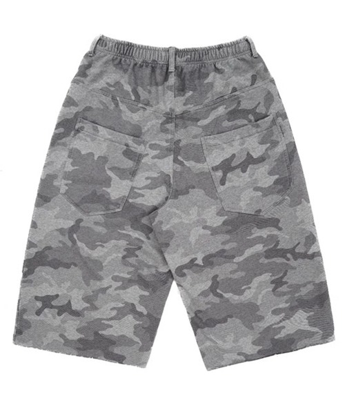 MASONPRINCE(メイソンプリンス)の「ルーズフィット ウォッシュ加工 カモフラ柄 クロップド スウェットパンツ DK3220【MASONPRINCE】(スウェットパンツ・メンズ・ライトグレー/ダークグレー・L/M/S)」の15枚目の写真