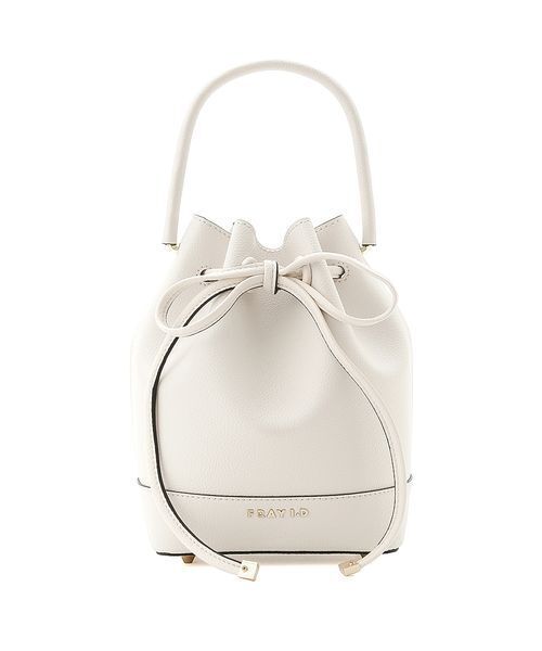 FRAY I.D（フレイアイディー）の「リボンバッグ（ショルダーバッグ・レディース・ミント/ホワイト/ピンク/ブラック・F）」の9枚目の写真