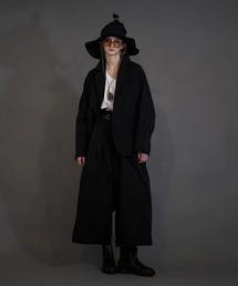 my beautiful landlet（マイビューティフルランドレット）の「【my beautiful landlet】 POLYESTER YARN DYED GABARDINE JACKET（テーラードジャケット）」