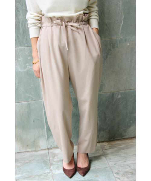 IENA（イエナ）の「W/ドローコードパンツ◆（その他パンツ・レディース・ベージュ系その他/チャコールグレー/ベージュ・38/36/40）」の3枚目の写真