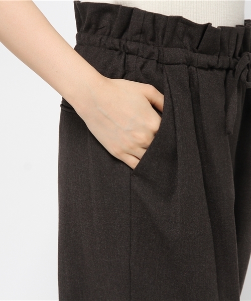 IENA（イエナ）の「W/ドローコードパンツ◆（その他パンツ・レディース・ベージュ系その他/チャコールグレー/ベージュ・38/36/40）」の9枚目の写真