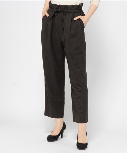 IENA（イエナ）の「W/ドローコードパンツ◆（その他パンツ・レディース・ベージュ系その他/チャコールグレー/ベージュ・38/36/40）」の12枚目の写真