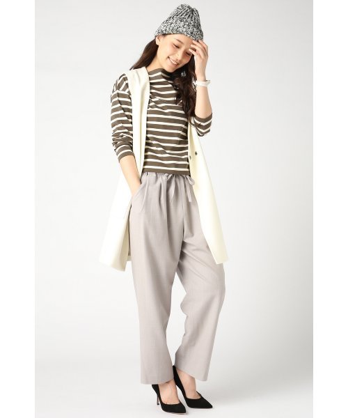 IENA（イエナ）の「W/ドローコードパンツ◆（その他パンツ・レディース・ベージュ系その他/チャコールグレー/ベージュ・38/36/40）」の18枚目の写真