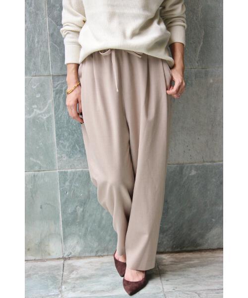 IENA（イエナ）の「W/ドローコードパンツ◆（その他パンツ・レディース・ベージュ系その他/チャコールグレー/ベージュ・38/36/40）」の22枚目の写真