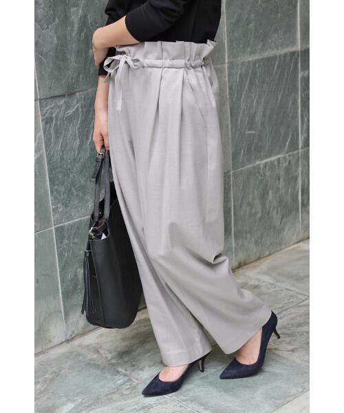 IENA（イエナ）の「W/ドローコードパンツ◆（その他パンツ・レディース・ベージュ系その他/チャコールグレー/ベージュ・38/36/40）」の20枚目の写真