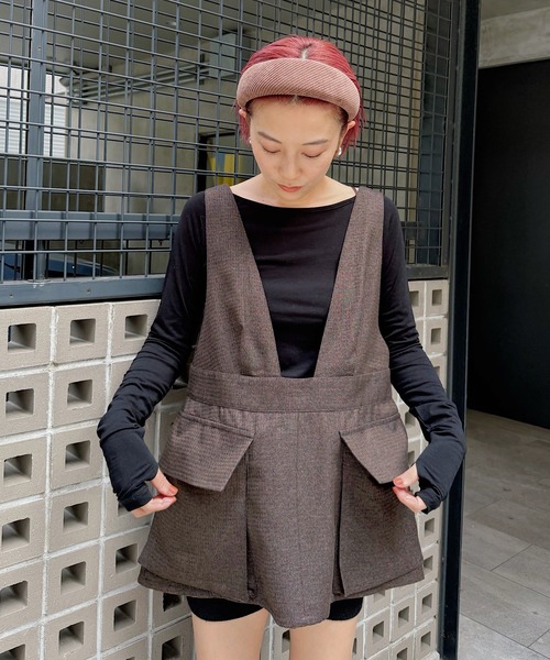 ビックポケットエプロントップス