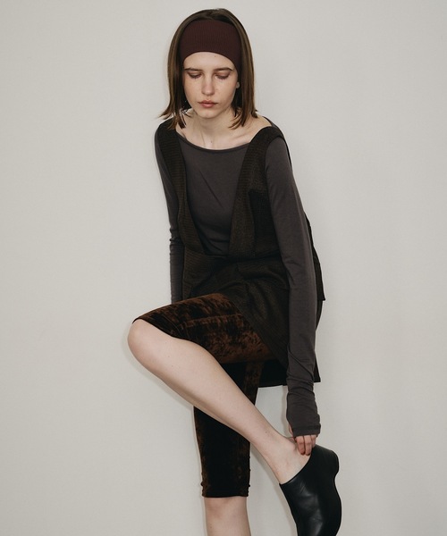 room153（ルームイチゴサン）の「ビックポケットエプロントップス（その他トップス・レディース・ブラウン/グレイッシュベージュ・FREE）」の14枚目の写真