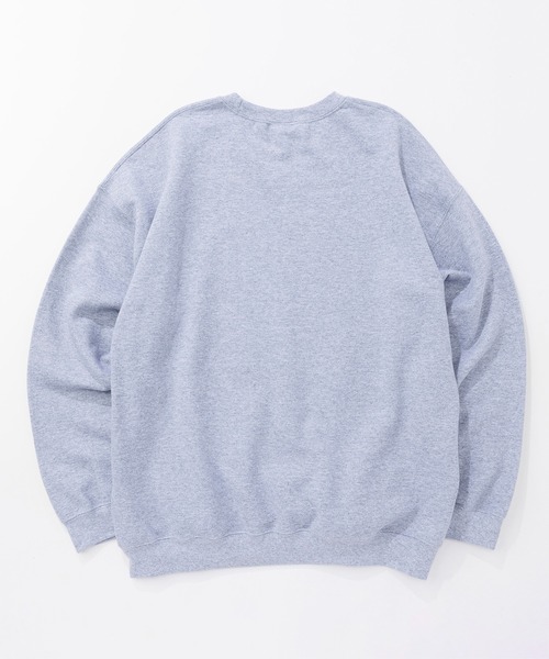 KAVU(カブー)の「KAVU/カブー Big Logo Sweat/ビッグロゴスウェット(スウェット・メンズ・ライトピンク/アッシュグレー/グレー・X-LARGE)」の7枚目の写真